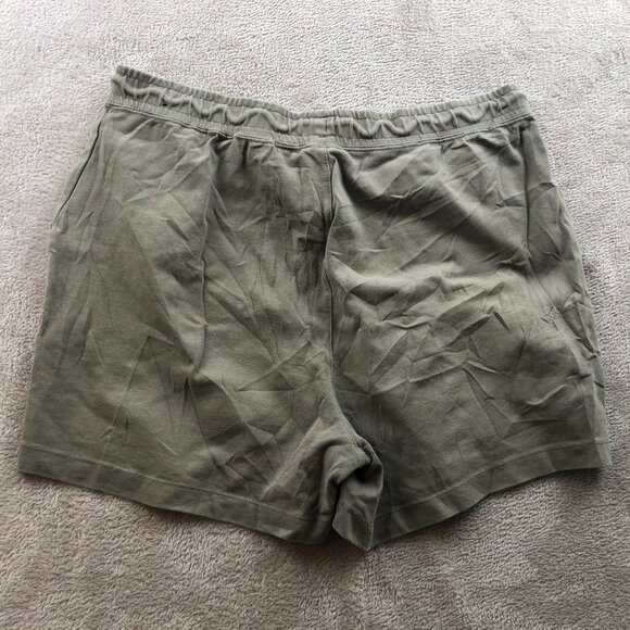 Nike Mens Athletic Short Medium Drawstring Pull On Running Activewear Green - Picture 14 of 14